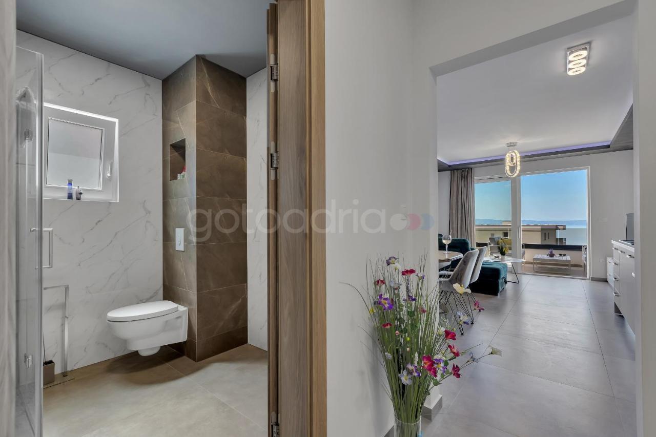 Luxury Seaview Apt Luki - Free Parking Макарска Экстерьер фото