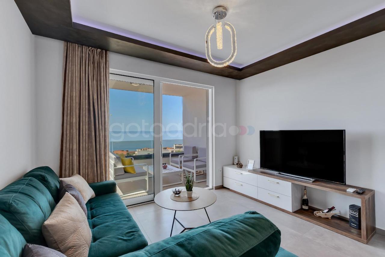 Luxury Seaview Apt Luki - Free Parking Макарска Экстерьер фото