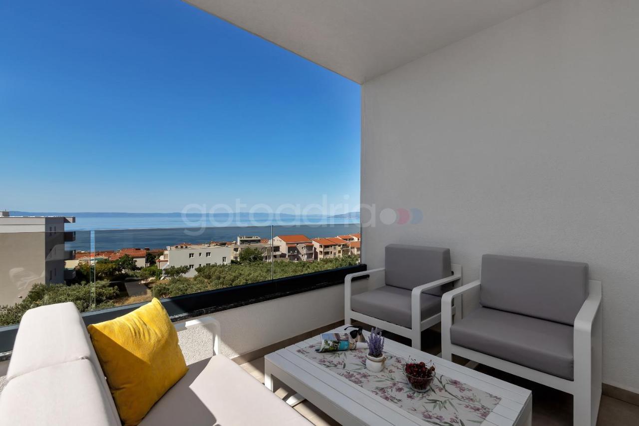 Luxury Seaview Apt Luki - Free Parking Макарска Экстерьер фото