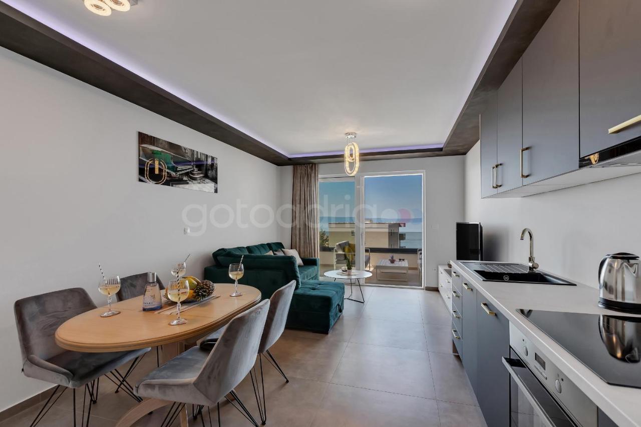 Luxury Seaview Apt Luki - Free Parking Макарска Экстерьер фото